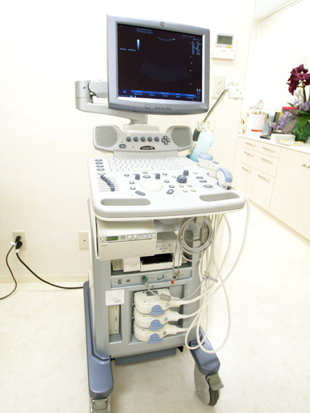 超音波カラードップラー